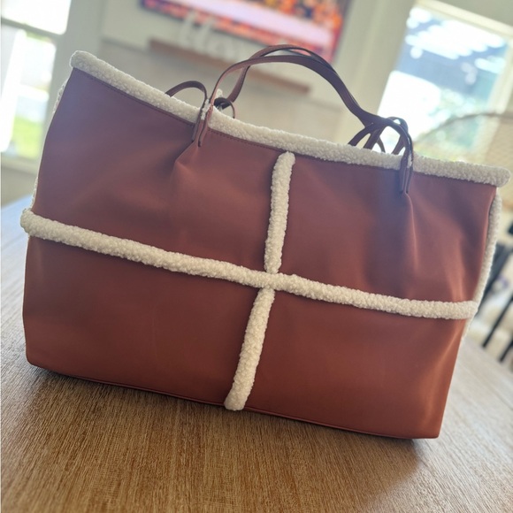 Shapes Craft Tote Handbag - Universal Thread Cognac - Picture 6 of 7